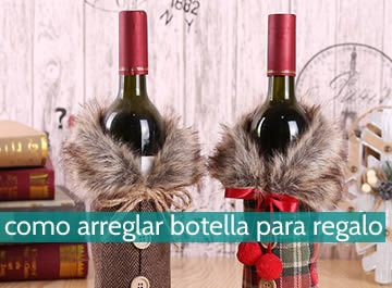 Cómo arreglar una botella para regalo