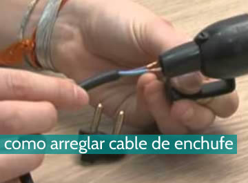Cómo arreglar un cable de enchufe