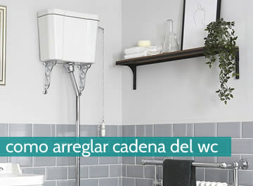 Cómo arreglar la cadena del wc