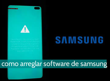 Cómo arreglar software de Samsung