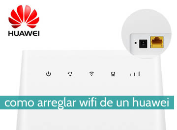 Cómo arreglar el wifi de un huawei