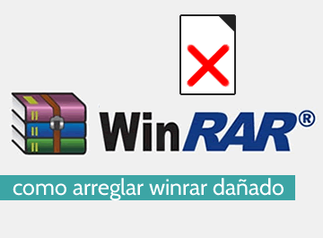 Cómo arreglar un winrar dañado