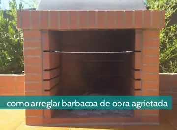 Cómo arreglar una barbacoa de obra agrietada