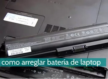 Cómo arreglar batería de laptop
