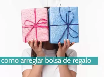 Cómo arreglar una bolsa de regalo