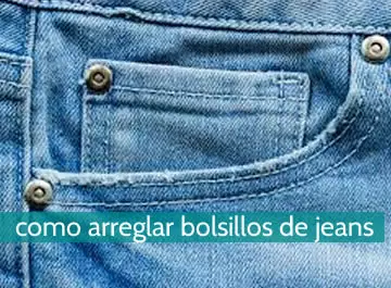 Cómo arreglar bolsillo de jeans