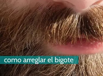 Cómo arreglar el bigote