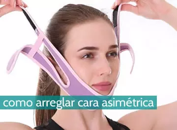 Cómo arreglar cara asimetrica