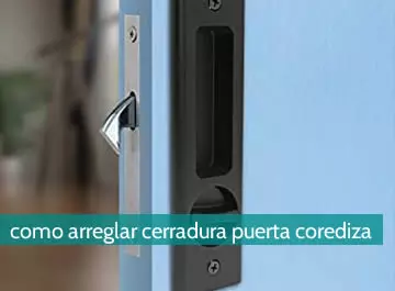Cómo arreglar cerradura de puerta corrediza