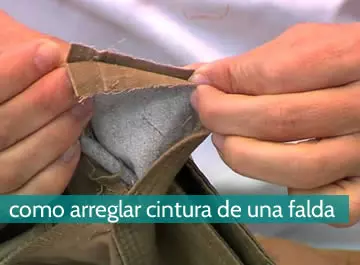 Cómo arreglar la cintura de una falda