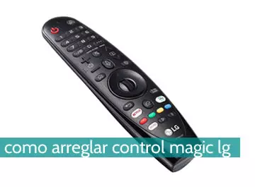 Cómo arreglar control magic LG