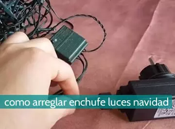 Cómo arreglar enchufe de luces de navidad