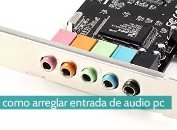 Cómo arreglar la entrada de audio de mi pc