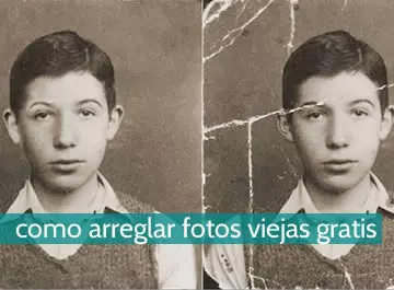 Cómo arreglar fotos viejas gratis