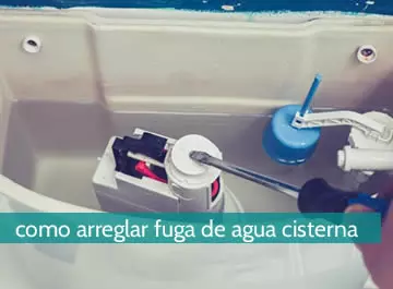 Cómo arreglar fuga de agua de la cisterna