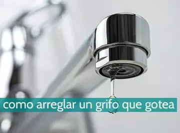 Cómo arreglar un grifo que gotea