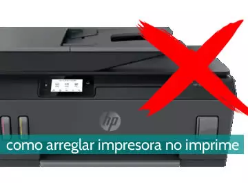 Cómo arreglar impresora que no imprime