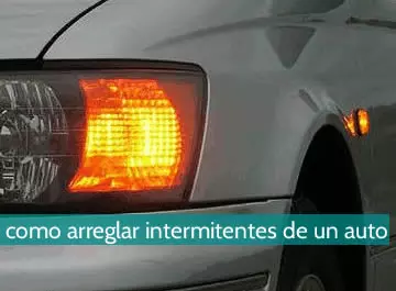 Cómo arreglar intermitentes de un auto