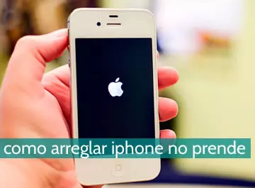 Cómo arreglar iphone que no prende
