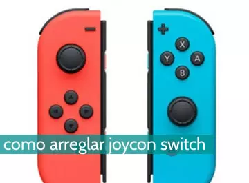 Cómo arreglar joycon switch