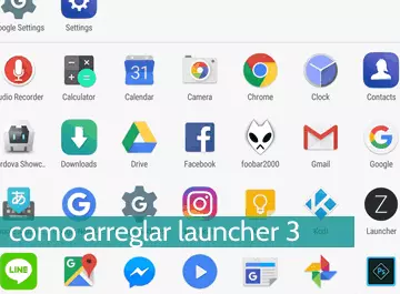 Cómo arreglar launcher 3