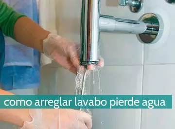 Cómo arreglar lavabo que pierde agua