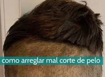 Cómo arreglar un mal corte de pelo