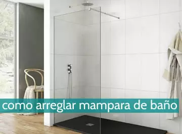 Cómo arreglar una mampara de baño