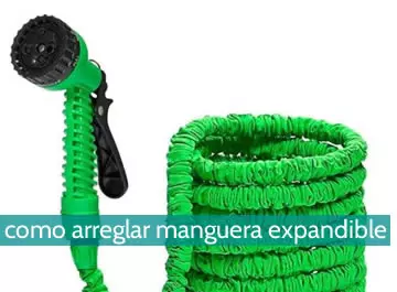 Cómo arreglar una manguera expandible