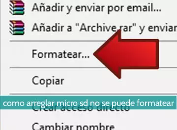 Cómo arreglar una memoria micro SD
