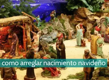 Cómo arreglar un nacimiento navideño