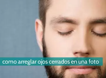 Cómo arreglar ojos cerrados en una foto