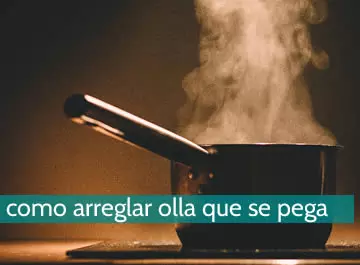 Cómo arreglar una olla que se pega
