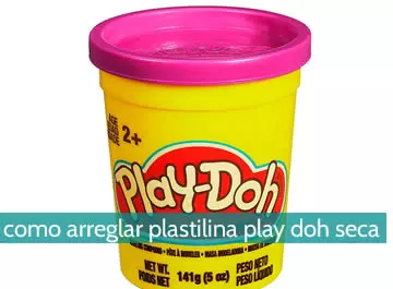 Cómo arreglar la plastilina play doh cuando se seca