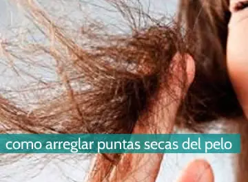 Cómo arreglar las puntas secas del pelo