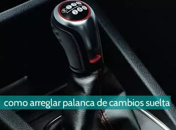 Cómo arreglar palanca de cambios suelta