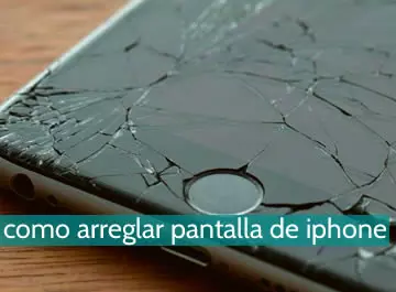 Cómo arreglar una pantalla de iphone