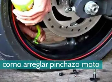 Cómo arreglar pinchazo de moto