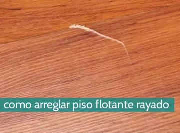 Cómo arreglar piso flotante rayado