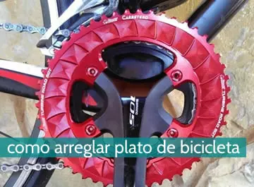 Cómo arreglar el plato de una bicicleta