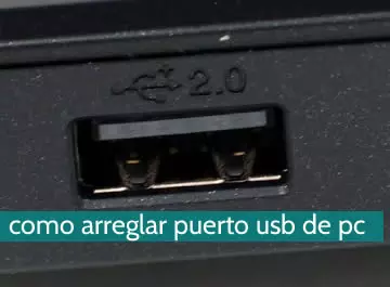 Cómo arreglar puerto USB de pc