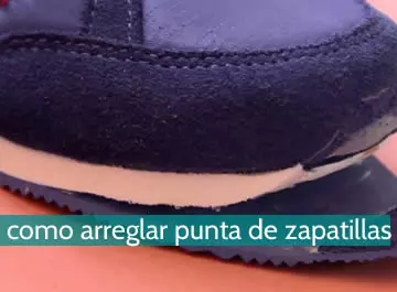 Cómo arreglar la punta de las zapatillas