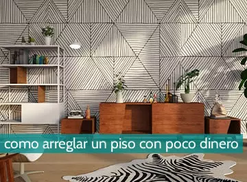 Cómo arreglar un piso con poco dinero