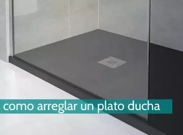 Cómo arreglar un plato de ducha