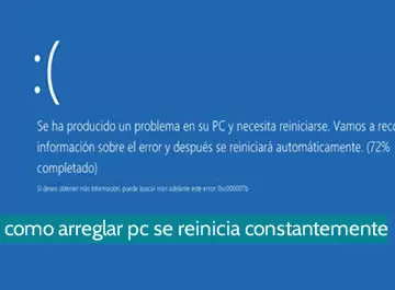 Cómo arreglar una pc que se reinicia constantemente