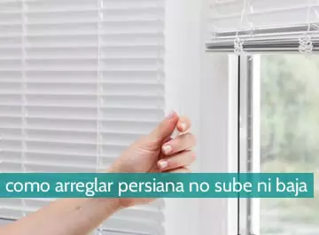Cómo arreglar una persiana que no sube ni baja