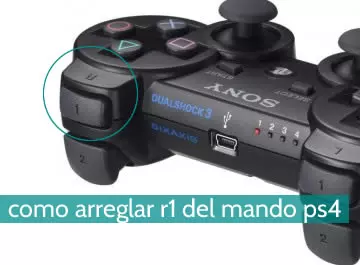 Cómo arreglar el r1 del mando ps4