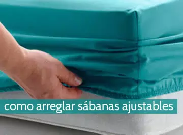 Cómo arreglar sábanas ajustables