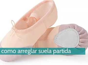 Cómo arreglar suela partida