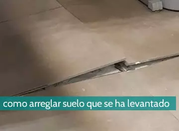 Cómo arreglar un suelo que se ha levantado